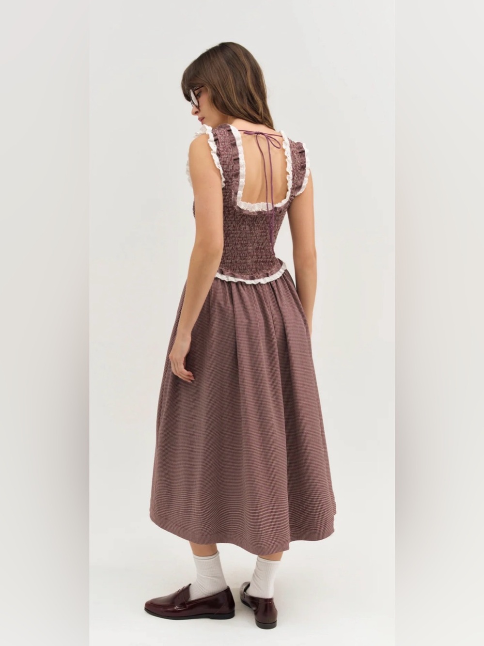 For Love And Lemons Morgan Midi Dress - Picture 2 of 10
